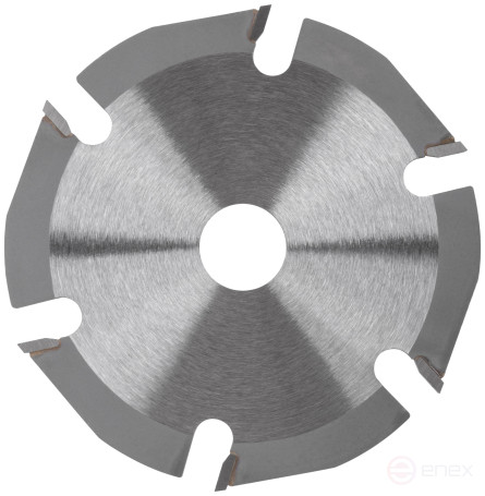 Диск пильный по дереву, посадочный диаметр 22,2 мм, 6 зубьев с карбидными вставками, 125 мм