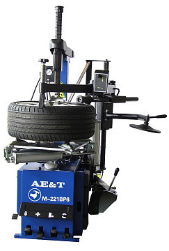 Automatic tire fitting machine M-221P6-2 (380) with right multi-arm, two-speed