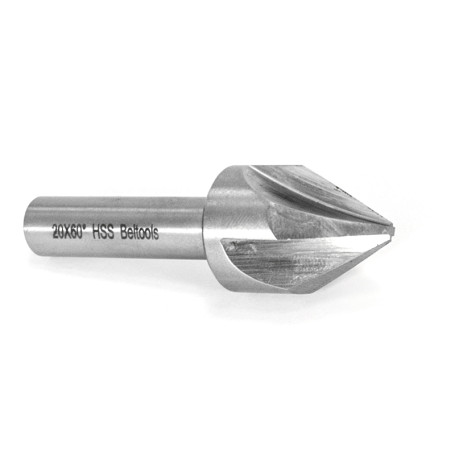 Countersink 20 mm 60 gr. HSS c/x Z=4 dx-ka=10mm Beltools