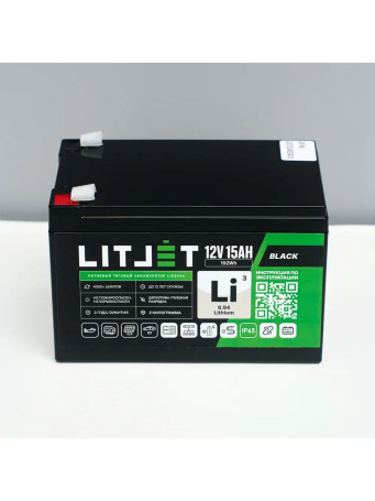 LiFePO4 Traction Battery 12V 15Ah 192Wh for UPS