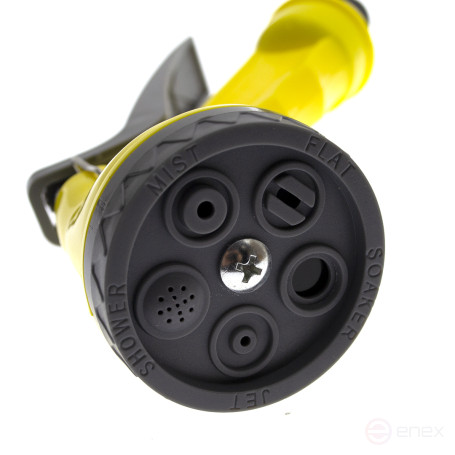 Системы полива, пистолет-распылитель, 5 режимов полива, ЧЕГЛОК (25/100)