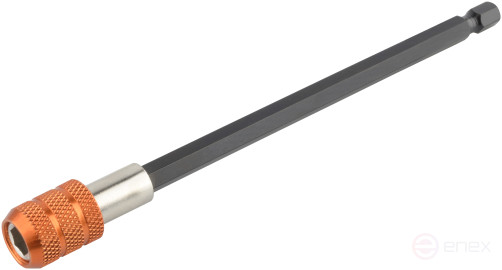 Держатель-адаптер для BIT с фиксатором магнитный (BIT1/4">-->HEX1/4", L=150мм) АвтоDело 39669