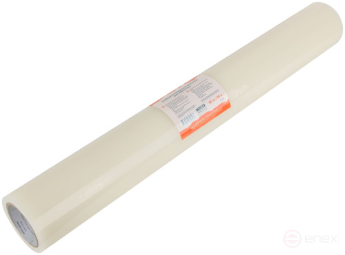 Самоклеящаяся пленка для защиты пола, прозрачная, толщина 50 мкм., 80 см х 50 м