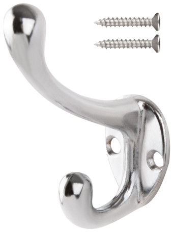 Double chrome hook 66897