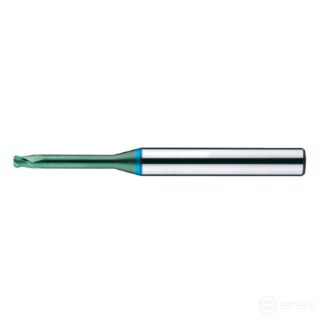 Milling cutter radius D0.5xR0.02x0.5x1x45x4 Z2 TiSiN-nano