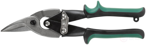 Ножницы по металлу "Оптима", усиленные, прорезиненные ручки, правые 250 мм