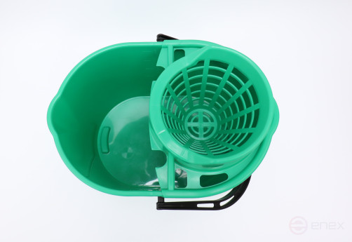 ACG Ведро 12л зеленое, с отжимом 1003422