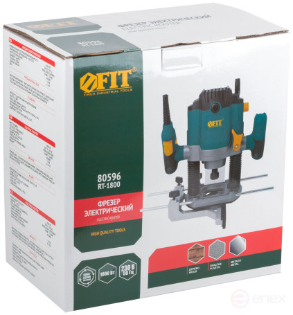 Milling cutter 1800 W; 6000-22000 rpm; 8/12 mm; 40 mm; 5.5 kg ; BS brushes; box