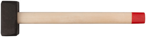 Кувалда кованая в сборе, деревянная ручка 5 кг