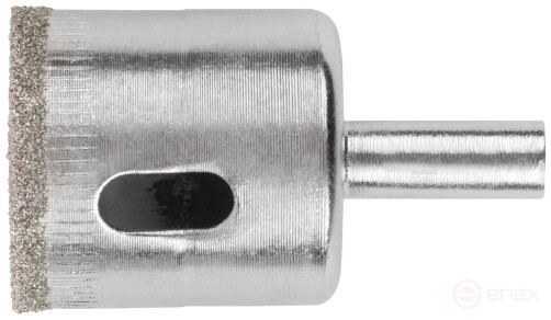 Коронка кольцевая по кафелю и стеклу алмазная 30х50 мм