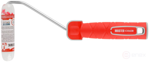 Roller, core 15 mm, acrylic, pile 12 mm, 2K handle 27 cm, 100 mm