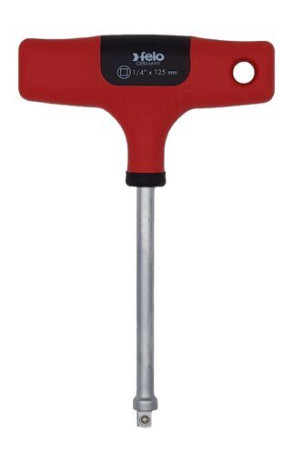 Felo T-shaped screwdriver for 1/4" heads 39763580