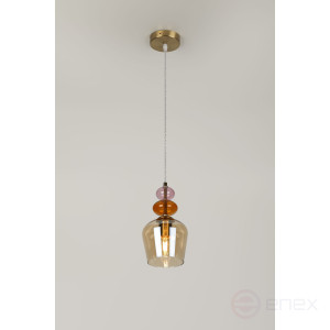 4114-201 Rivoli Corina Pendant Lamp 4114-201 1 x E27 40W Design