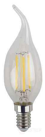 LED ERA Lamp F-LED BXS-11W-827-E14 11W Filament Candle in the wind Warm White light E14