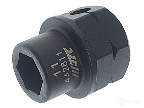 Головка торцевая 1/2" 11мм ударная мини L=28мм JTC