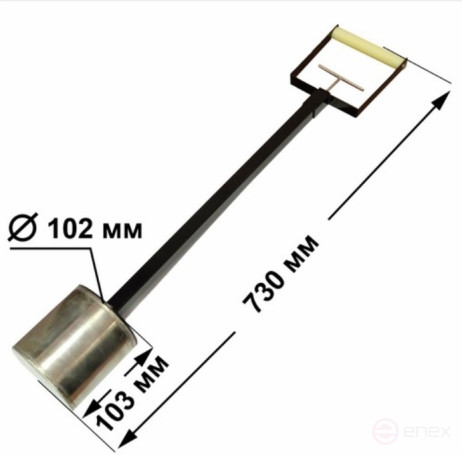 Magnetic collector-finder with quick release (metal case) PROF-MAGNET