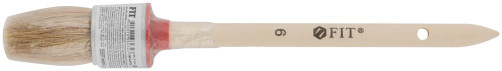 Round brush, natural light bristles No. 6 (30 mm)
