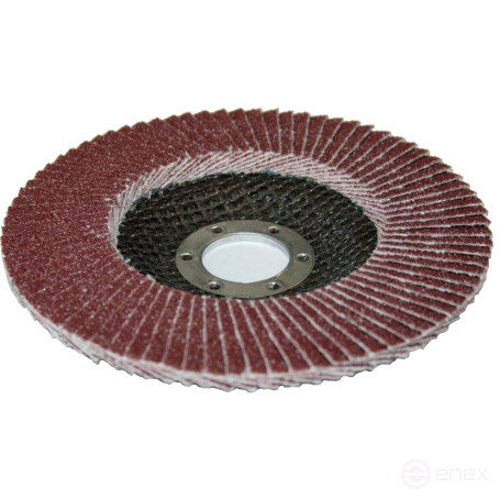 Круг лепестковый шлифовальный ПРАКТИКА 125 х 22 мм Р 80 (1шт.) серия Профи (032-379)