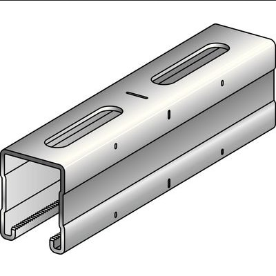 Mounting profile MQ-52-R 6m