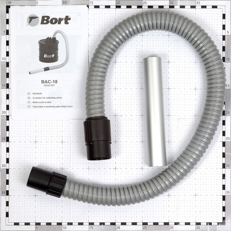 Attachment to the vacuum cleaner for collecting ash BORT BAC-18