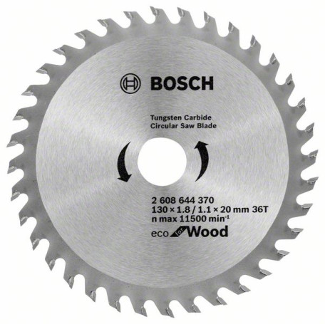 Пильный диск Eco for wood, 2608644370