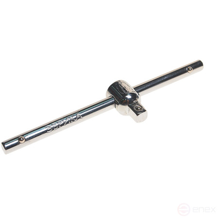 Вороток ER-92101 1/4" DR Т-образный с подвижной головкой 110мм ЭВРИКА 1/320