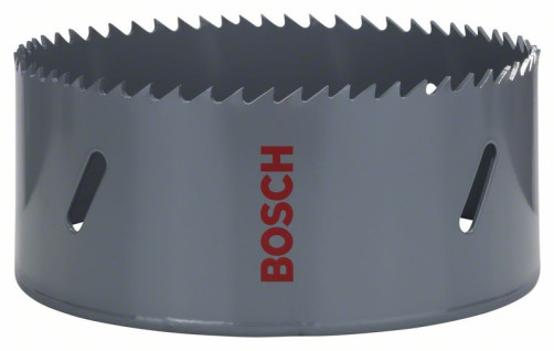HSS-Bimetall crown with standard adapter 114 mm, 4 1/2";