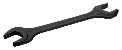 Double-sided horn wrench, 55x60 mm, oxidized