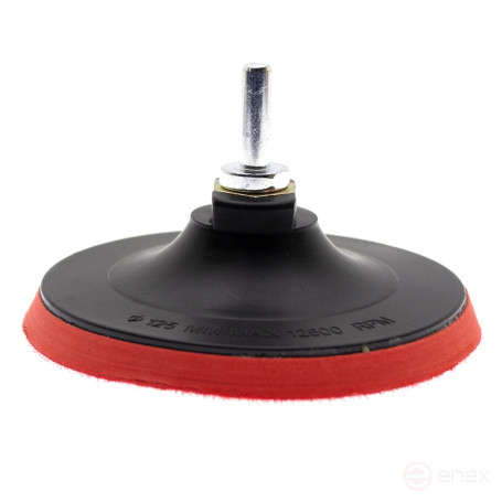 Тарелка опорная (Насадка на УШМ), 125мм, с перех., толстая, Чеглок (200)