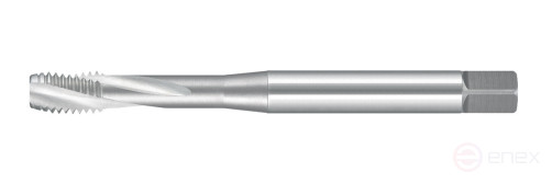 Метчик машинный NORGAU Industrial для глухих отверстий M8, форма C, HSSE-PM