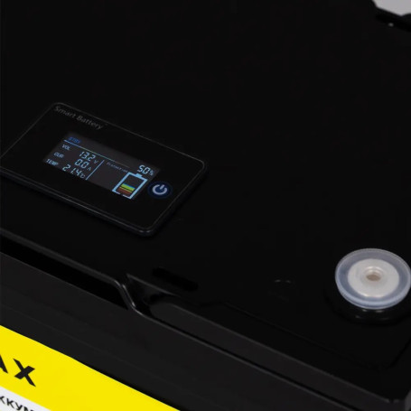 Lithium Traction Battery LitoMax LiFePO4 12.8V 100Ah with Color Monitor