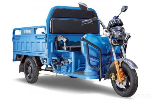 Грузовой электротрицикл Rutrike Гибрид 1500 60V1000W, синий