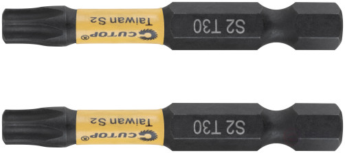 Набор торсионных бит, 2шт., CUTOP Profi Plus, T30, 50 мм