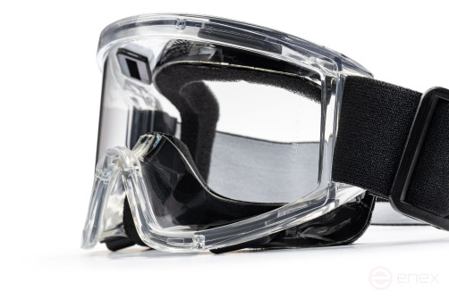 Protective glasses Sphere with an obturator of the RUSOKO trademark