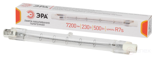 Halogen lamp ERA J118-500W-R7s-230V 500W Tube Warm White Light R7s