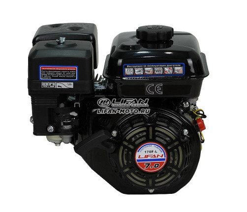 Lifan 170F-L engine, shaft 20mm