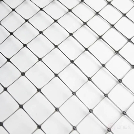 Rodent and mole net 25x2 m cell 15x15 mm Geoplastboard color black