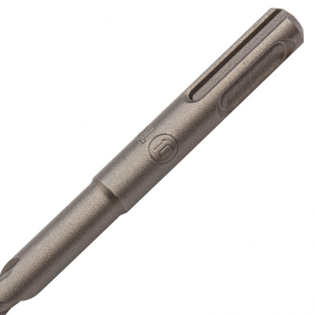 Concrete drill, double spiral, three dust-removing edges, 10 x 310 mm DENZEL