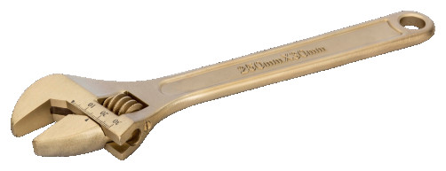 IB Adjustable wrench (aluminum/bronze), length 600/grip 65 mm