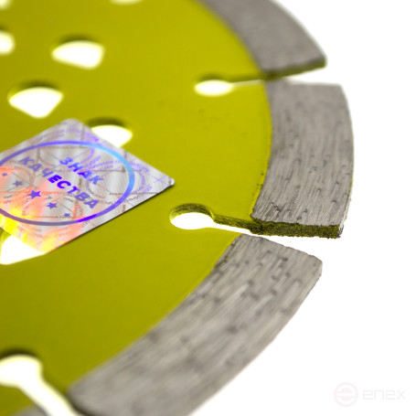 Диск алмазный сегмент (капелька) "Мастер" 150х10х22,23 мм, ЧЕГЛОК