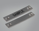 MBS tag (304) 89*19 with laser marking