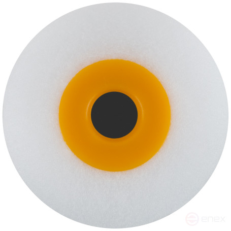 Roller, 35 mm core, expanded polystyrene, finely porous, for 6 mm handle, 150 mm