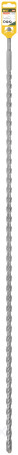 SDS PLUS concrete drill, Profi, W-shaped insert, double spiral, 16 x 1000 mm