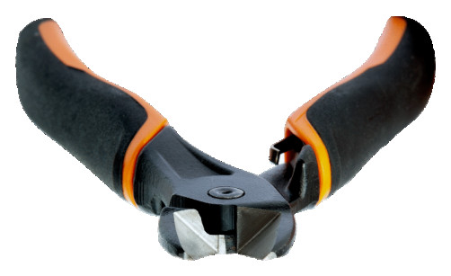 Кусачки-бокорезы с рукоятками ERGO для пластика, 160 мм