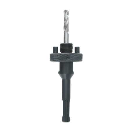 Adapter with centering drill HSS for ring bimetallic crowns, type A7