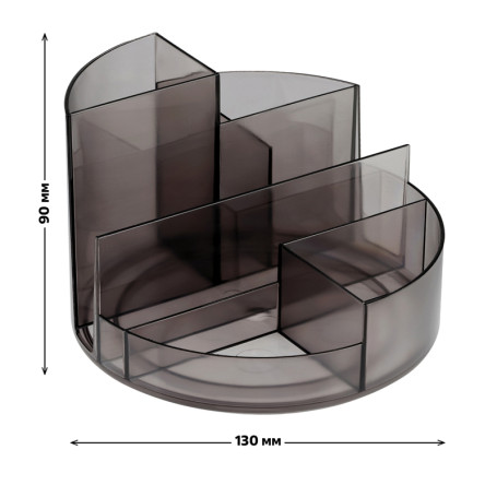 STAMM "Pro" table stand, plastic, tinted black