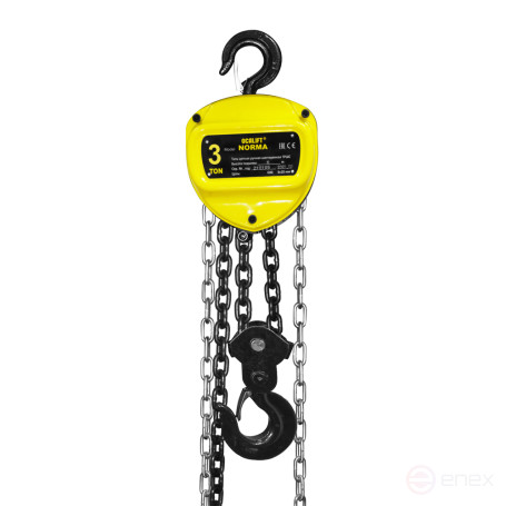OCALIFT Chain hoist NORMA TRSH 3T 9m manual gear NM30009