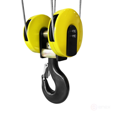 Крюковая подвеска для канатного тельфера OCALIFT CD1 10т
