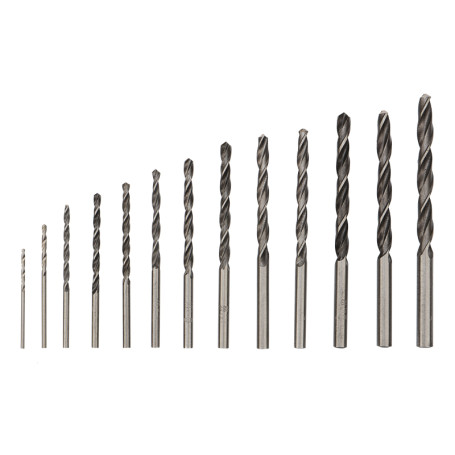 Metal Drill Set (HSS) diameter 1.5-6.5mm (13 pcs.) Kranz