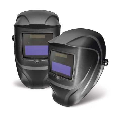 Chameleon face shield with automatic light filter 3D model